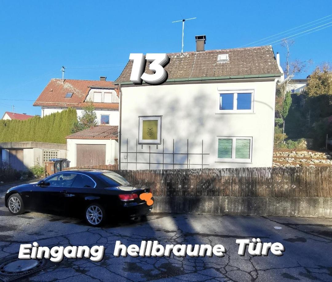 Privates Zimmer In Ruhiger Lage Heidenheim-Steinheim Am Albuch Exterior foto